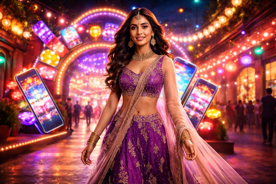 Teen Patti table game in progress with players